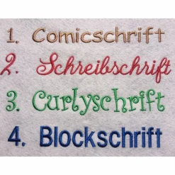 Gästehandtuch ( 30 x 50 cm ) + Dinosaurier T-Rex Motiv (#Nr.12) + Name / Kinderhandtuch