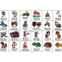 Gästehandtuch ( 30 x 50 cm ) mit Stickmotiv nach Wahl + Name / Kinder Handtuch