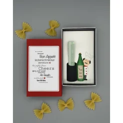 Gutschein Essen lustig verpacken – Kreative Geschenkbox mit Koch-Motiv