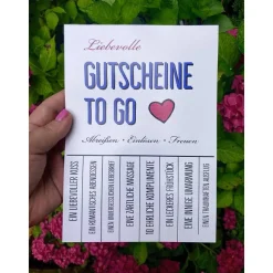 Gutschein Karte Partner Geschenk Jahrestag Hochzeitstag Weihnachten  Geburtstag