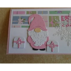 Gutschein Weihnachtsverpackung Geldgeschenk  Weihnachten Konzertkarte Rosa Verpackung Wichtel