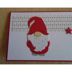 Gutschein Weihnachtsverpackung Wichtel Geldgeschenk  Weihnachten Konzertkarte Rot Verpackung