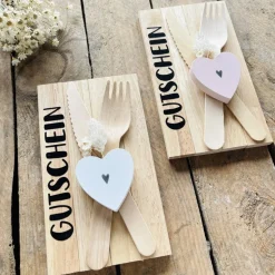 Gutschein zum Essen. Einladung Restaurantbesuch. Karte. Geburtstag. Hochzeit. Geschen zum Muttertag. Spartipp!!