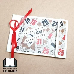 Gutscheinheft zum Geburtstag Glückwunschkarte für ein Sammelgeschenk