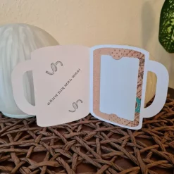 Gutscheinkarte - Für einen tollen Mann - Tassenform