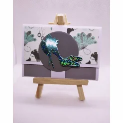 Gutscheinkarte, Verpackung für Geschenkkarten, "Schuhe" - Geld schenken mal anders