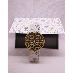 Gutscheinkarte, Verpackung für Geschenkkarten, Gold