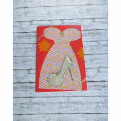 Gutscheinkarte zum Shoppen für die Frau, Geburtstagsgeschenk, petrol,bunt, Weihnachten