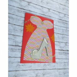 Gutscheinkarte zum Shoppen für die Frau, Geburtstagsgeschenk, petrol,bunt, Weihnachten