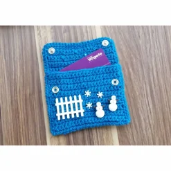 Gutscheinkarten Täschchen für Weihnachten !! Winter  Handarbeit Sofort lieferbar !!!