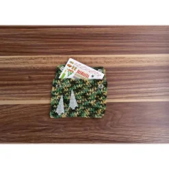 Gutscheinkarten Täschchen für Weihnachten !!  Glitzerbäume   Handarbeit Sofort lieferbar !!!