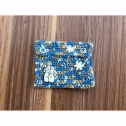 Gutscheinkarten Täschchen für Weihnachten !!  Schneemann  Handarbeit Sofort lieferbar !!!