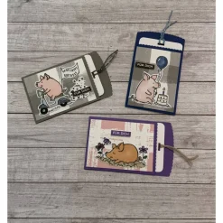 Gutscheinkarten Verpackungen mit kleinem Gruß zum Geburtstag, Geldgeschenk mit lieben Wünschen, Handarbeit, Stampin’Up!