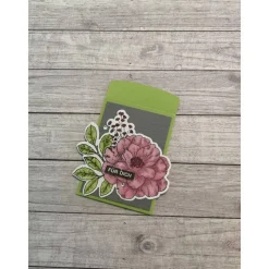 Gutscheinkarten Verpackungen mit kleinem Gruß zum Geburtstag, Geldgeschenk mit lieben Wünschen, Handarbeit, Stampin’Up!