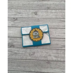 Gutscheinkarten Verpackungen mit Grußkartenfunktion zu Weihnachten, Geldgeschenk mit Glückwünschen Umschlag, Handarbeit