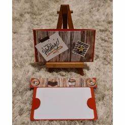 Gutscheinverpackung " Happy Holidays " Knöpfe , Sterne