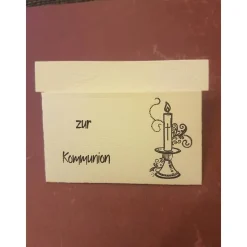 Gutscheinverpackung - Kommunion