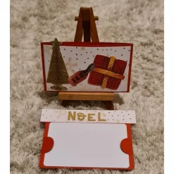 Gutscheinverpackung " NOEL " Geschenk , HOHOHO , Baum