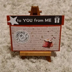 Gutscheinverpackung " to you from Me " heiße Schokolade