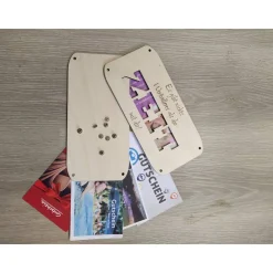 Gutscheinverpackung - Zeit statt Zeug/ Geld schenken / Geschenkverpackung / Geschenkidee / Verpackung für Geld/Geburtsta