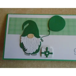 Gutscheinverpackung   Geburtstagsverpackung  Wichtel Geldgeschenk   Geburtstag Konzertkarte grün Verpackung