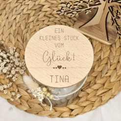 Gutscheinverpackung Glas Verpackung Gutschein Geschenkgutschein Gutscheinglas Freundin Kollegin Schwester Trauzeugin