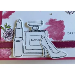 Gutscheinverpackung Musical,-Konzert,-Ticketverpackung Handarbeit Muttertag Glückwunschkarte Frauen