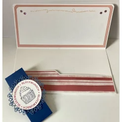 Gutscheinverpackung Musical,-Konzert,-Ticketverpackung Handarbeit Geburtstagskarte Glückwunschkarte Alle Anlässe Karte