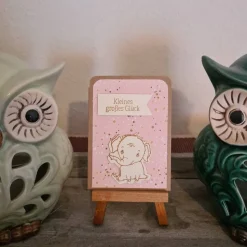 Gutscheinverpackungen - Geburt - süße Elefanten - 3er Set