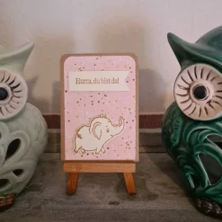 Gutscheinverpackungen - Geburt - süße Elefanten - 3er Set