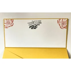 Gutscheinverpackungen Blumen Musical,-Konzert,-Ticketverpackungen Eventim Geburtstag Handarbeit