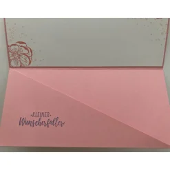 Gutscheinverpackungen  Musical,-Konzert,-Ticketverpackungen Eventim Blumig Geburtstag 100% Handarbeit Stampin up