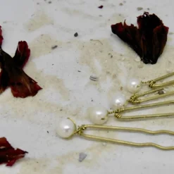 Haarnadeln mit echten Perlen in 8 Größen – Edler Haarschmuck für die Hochzeitsfrisur