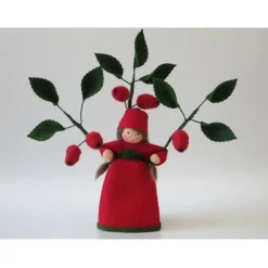 Hagebutte - Blumenkind - Jahreszeitentisch - Waldorf Art- Art.Nr. HE22