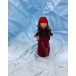 Hagebuttenkind, Waldorf, Jahreszeitentisch, Herbst, Filzpüppchen, Herbstdeko, Filzfigur