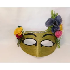 Halbmaske, Elfe, Fee, Elfenkönigin, Mutter Natur, handbemalt, Maske, Pappmache