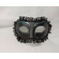 Halbmaske, geheimnisvoll, handbemalt, Maske, Pappmache