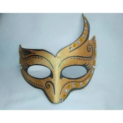 Halbmaske, Phantasievogel, Vogel, handbemalt, Tiermaske, Pappmache