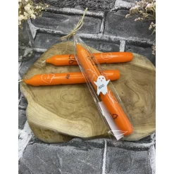 Halloween kerze | Orange | Boo