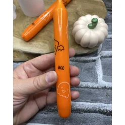 Halloween kerze | Orange | Boo