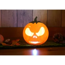 Halloween Kürbis Laterne mit Gesicht