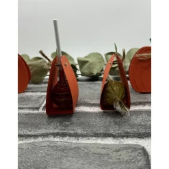 Halloween Kürbis Lollihalter | Süßigkeiten | Tischdeko | Mitgebsel | Gastgeschenk | Stanzteil