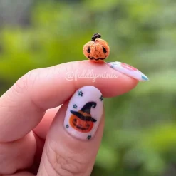 Halloween Kürbis (microcrochet)