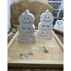 Halloween Kürbisturm Beleuchtet | mit Ballonlichter | Deko