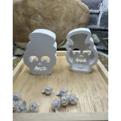 Halloween Lichter Totenkopf | mit Ballonlichter | Deko