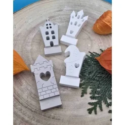 Halloween Steckerchen in Pastell – Handgemachte Deko zum Sammeln & Kombinieren z.B Geister