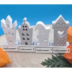 Halloween Steckerchen in Pastell – Handgemachte Deko zum Sammeln & Kombinieren z.B Geister
