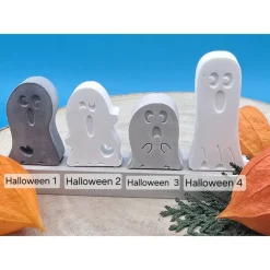 Halloween Steckerchen in Pastell – Handgemachte Deko zum Sammeln & Kombinieren z.B Geister