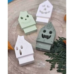 Halloween Steckerchen in Pastell – Handgemachte Deko zum Sammeln & Kombinieren z.B Geister