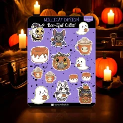 Halloween Stickerbogen 